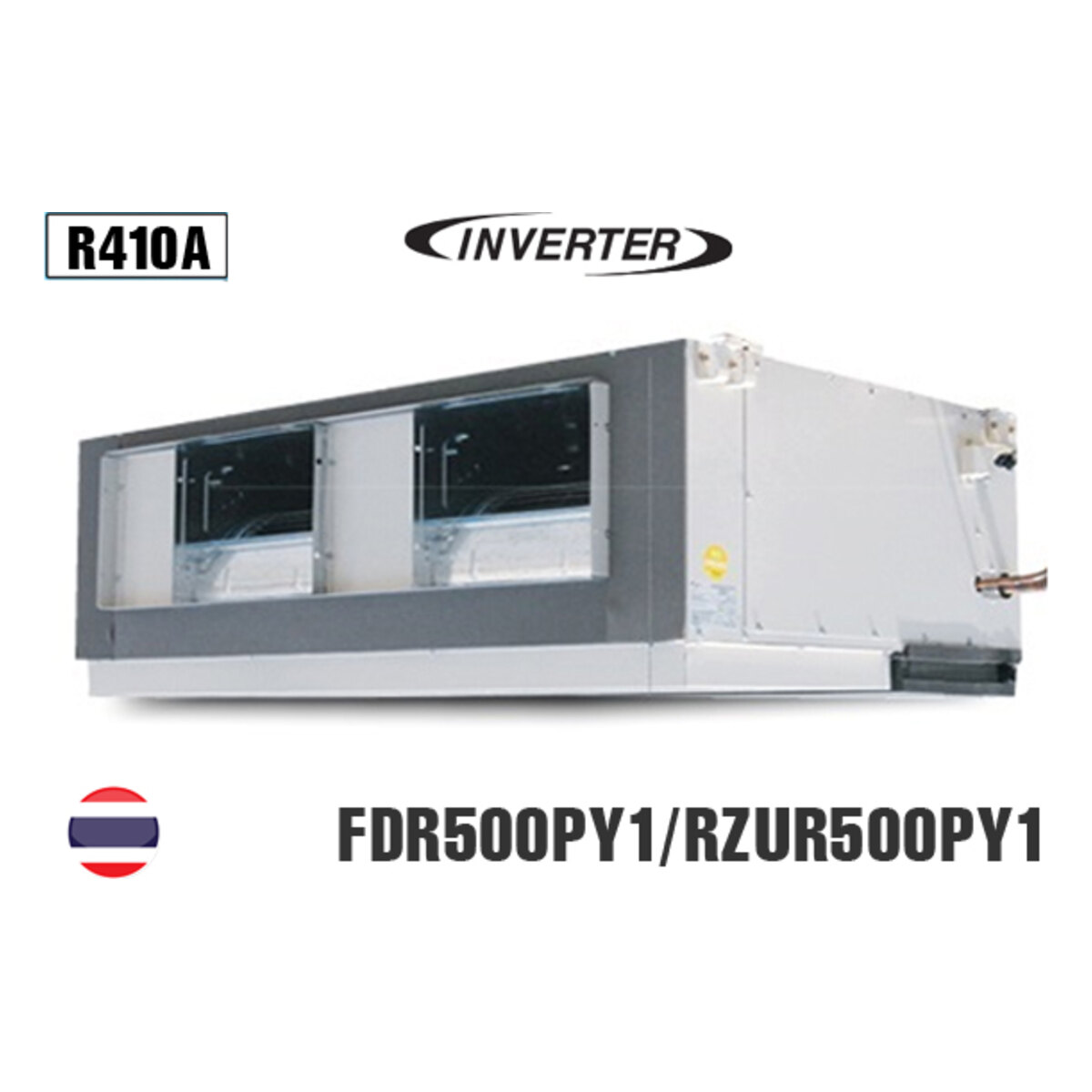 Điều hòa nối ống gió Daikin Inverter 180.000 BTU 1 chiều FDR500QY1/RZUR500QY1
