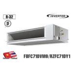 Điều hòa nối ống gió Daikin Inverter 24.000 BTU 1 chiều FBFC71DVM9/RZFC71EY1