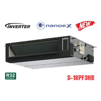 Điều hòa nối ống gió Panasonic Inverter 18.000 BTU 2 chiều S-18PF3HB