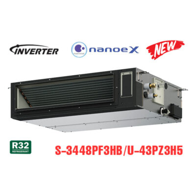 Điều hòa nối ống gió Panasonic Inverter 43.000 BTU 2 chiều S-3448PF3HB/U-43PZ3H5