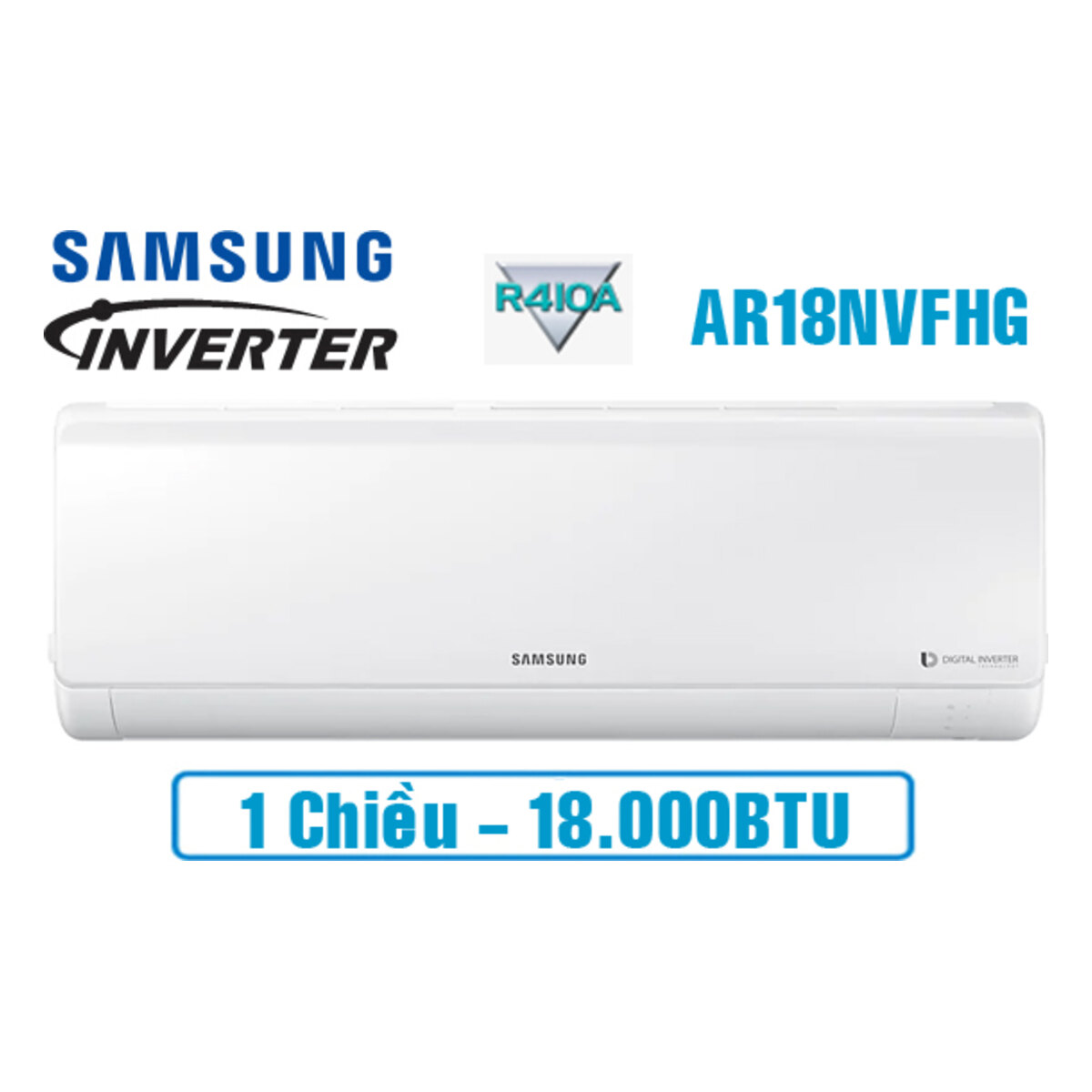 Điều hòa Samsung Inverter 18.000 BTU 1 chiều AR18MVFHGWKNSV