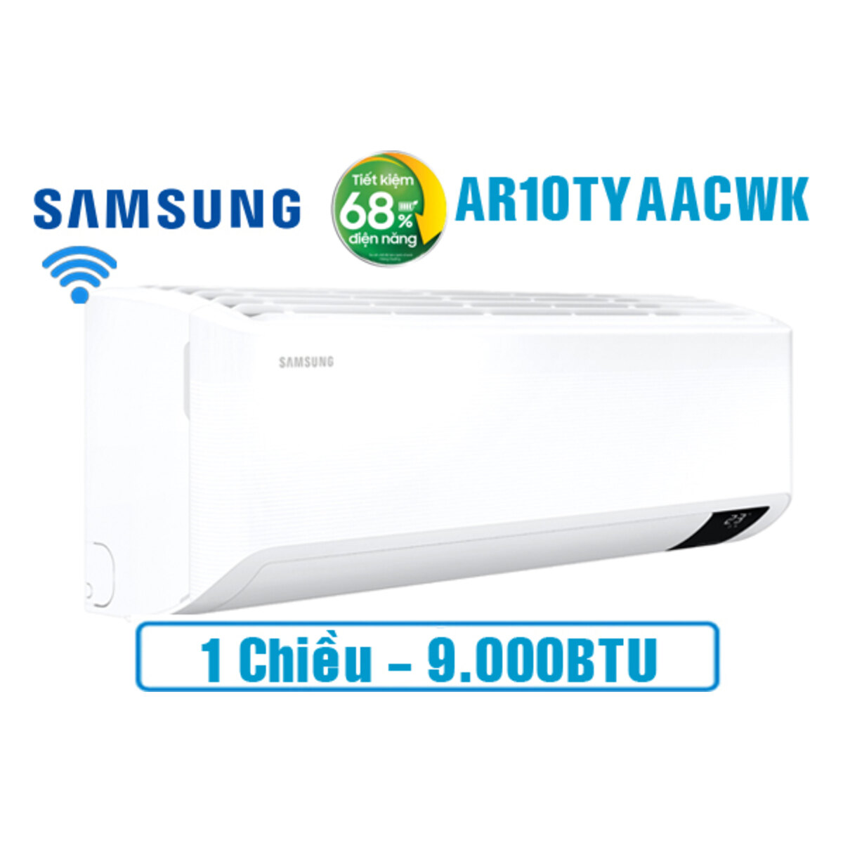 Điều hòa Samsung Inverter 9.000 BTU 1 chiều AR10CYFAAWKNSV