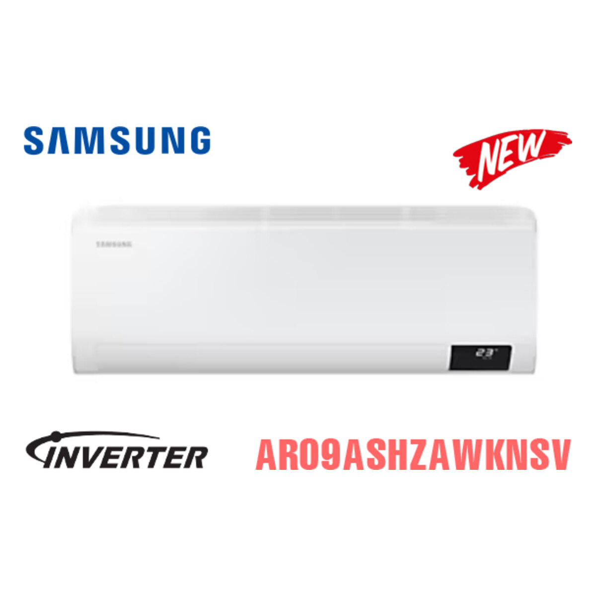 Điều hòa Samsung Inverter 9.000 BTU 2 chiều AR09ASHZAWKNSV
