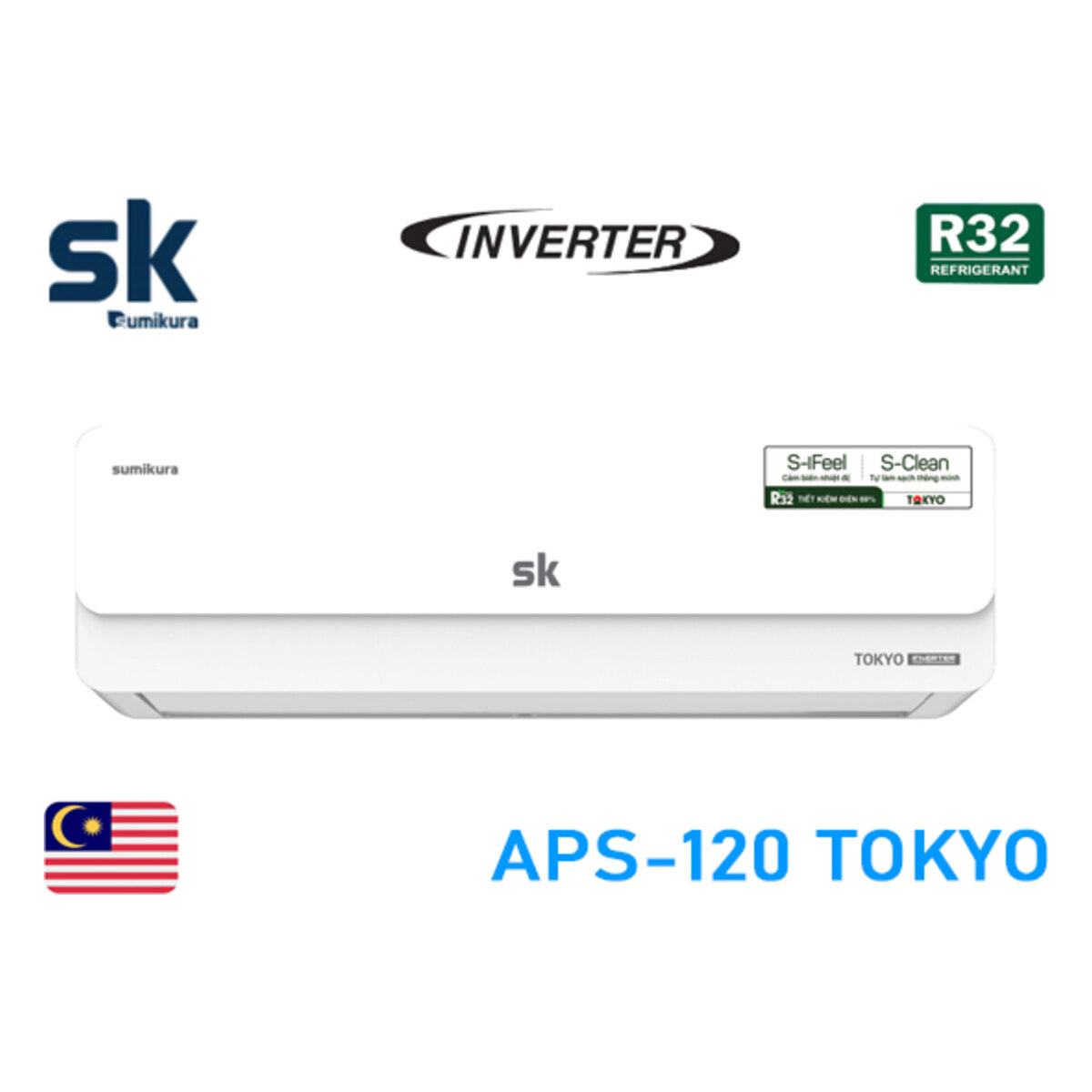 Điều hòa Sumikura 12.000 BTU 1 chiều APS-120TOKYO