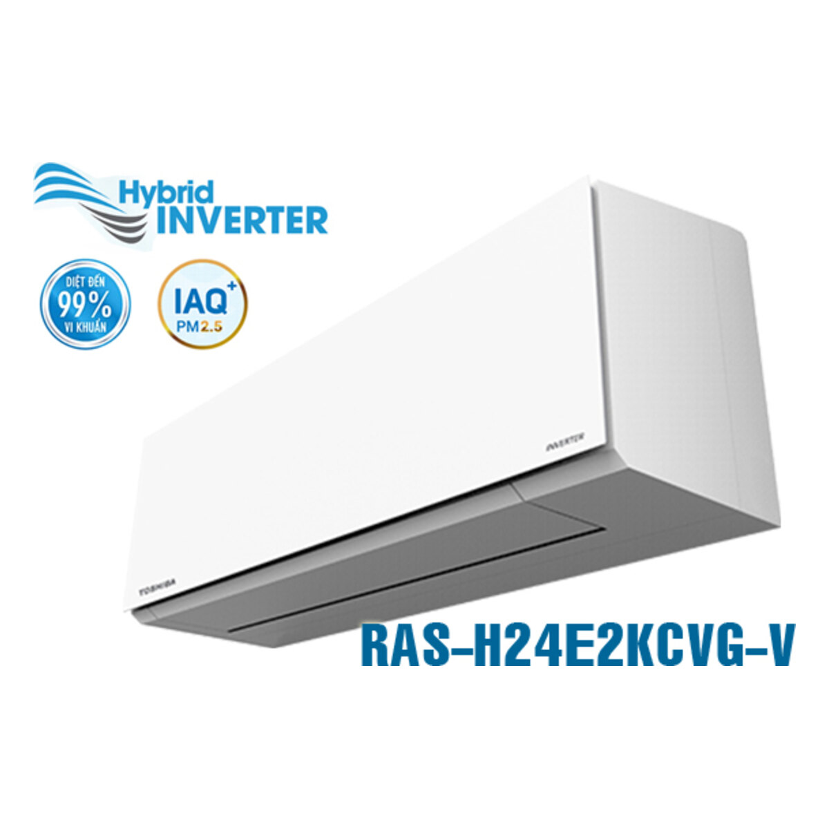 Điều hòa Toshiba Inverter 24.000 BTU 1 chiều RAS-H24E2KCVG-V