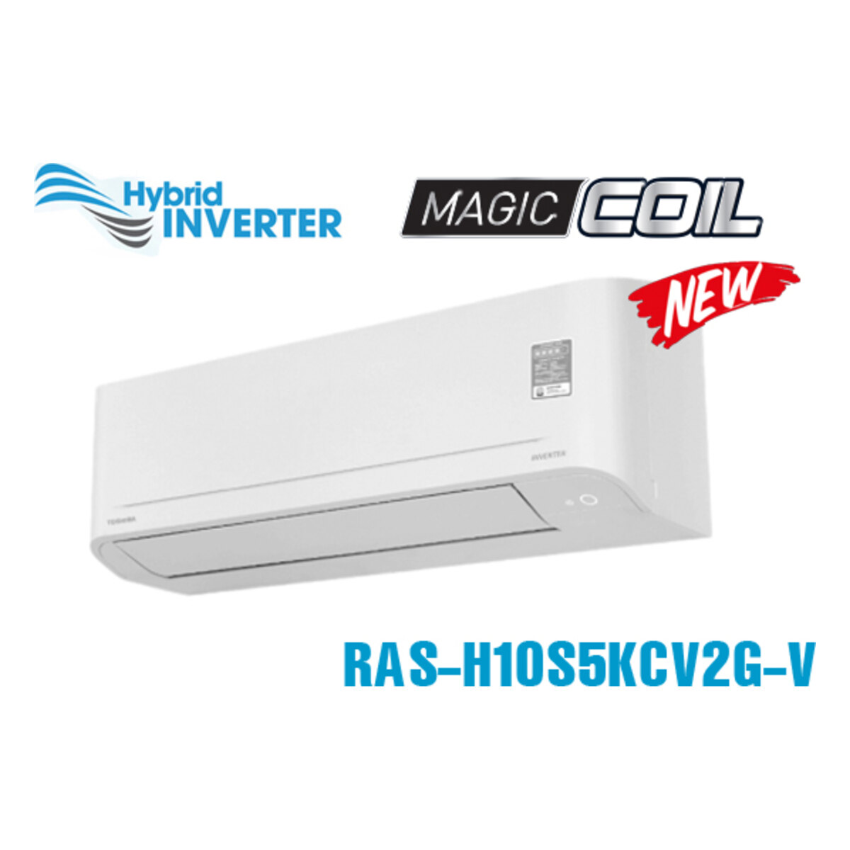 Điều hòa Toshiba Inverter 9.000 BTU 1 chiều RAS-H10S5KCV2G-V