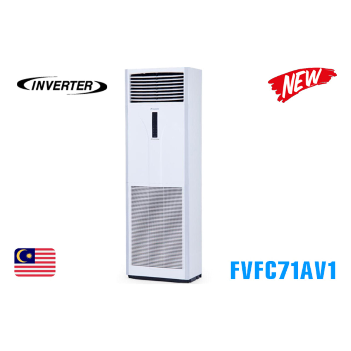 Điều hòa tủ đứng Daikin Inverter 24.000 BTU 1 chiều FVFC71AV1/RZFC71AGV19