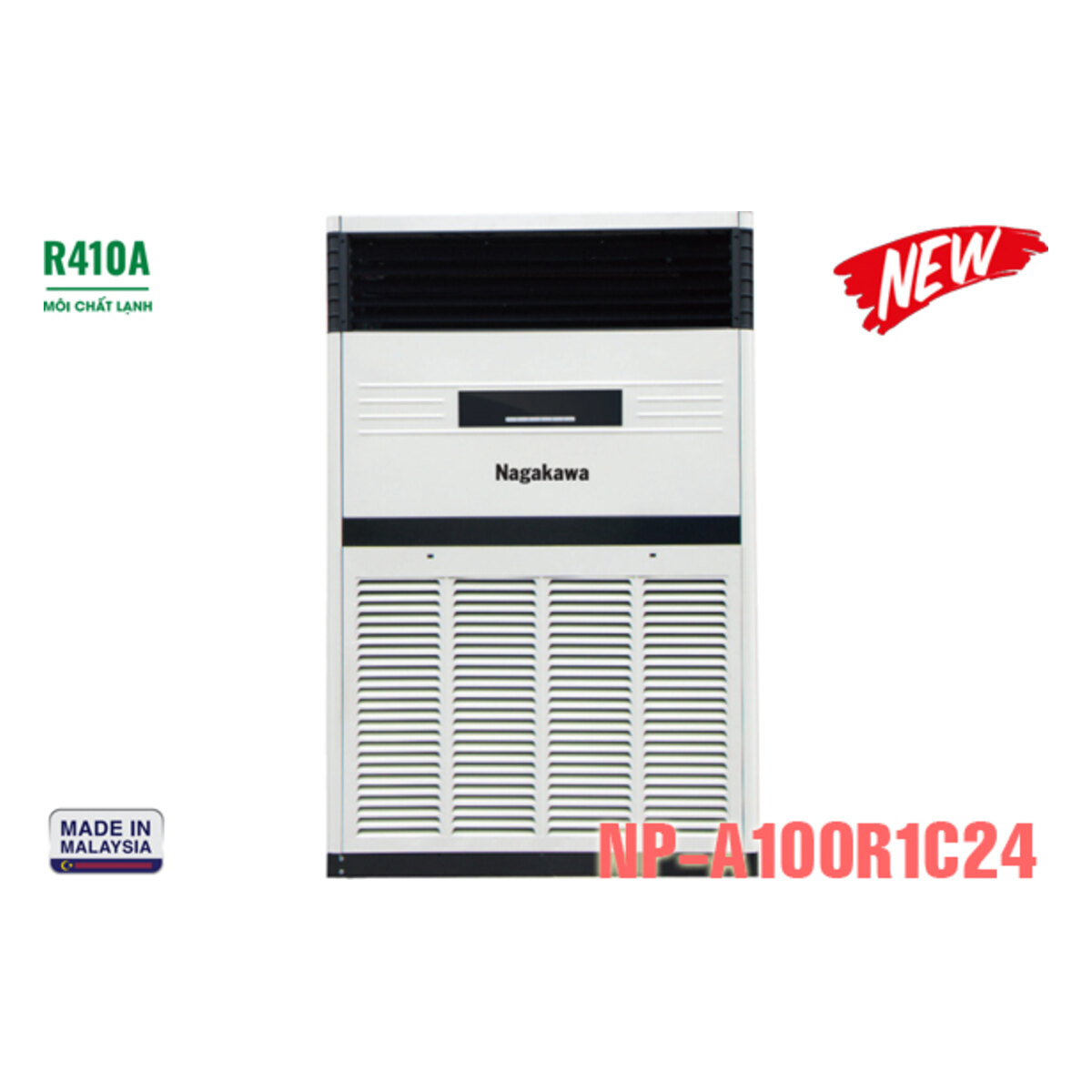 Điều hòa tủ đứng Nagakawa Inverter 100.000 BTU 2 chiều NIP-A100R1T80