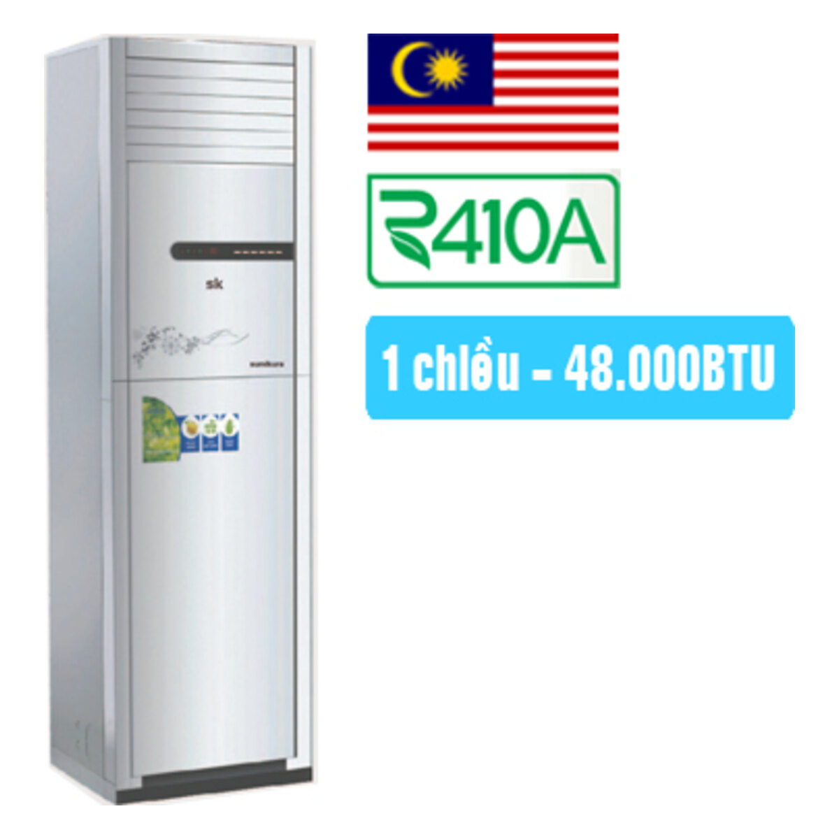 Điều hòa tủ đứng Sumikura 48.000 BTU 1 chiều APF/APO-480/CL-A