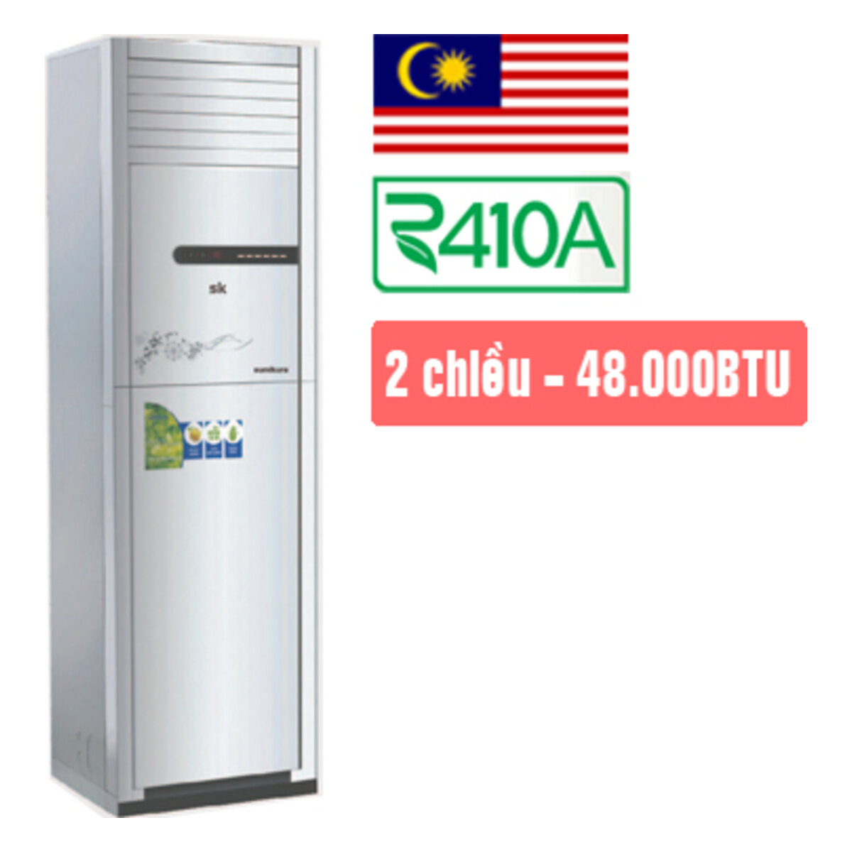 Điều hòa tủ đứng Sumikura 48.000 BTU 2 chiều APF/APO-H480/CL-A